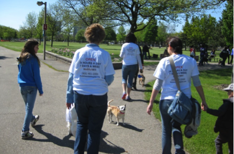 Brampton Lions Foundation of Canada Purina Guide Dogs Walkathon participants